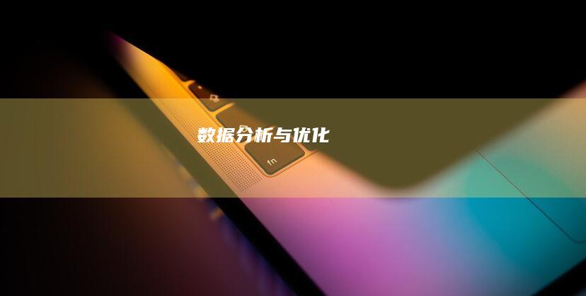 数据分析与优化