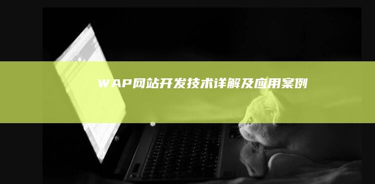 WAP网站开发：技术详解及应用案例